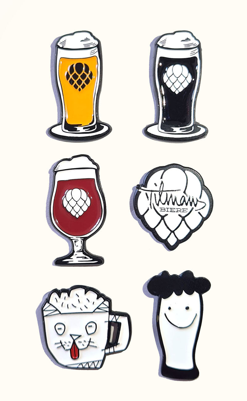 Emaille Pin "Set of all"