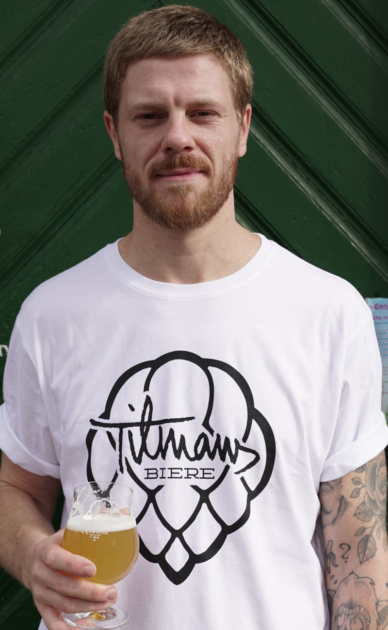 Tilmans Biere Shirt weiß