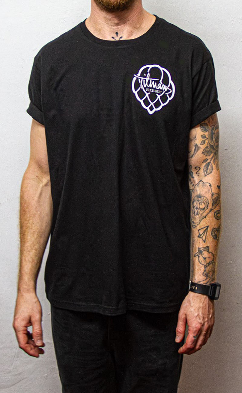 Tilmans Biere Shirt "Happy Pint" schwarz