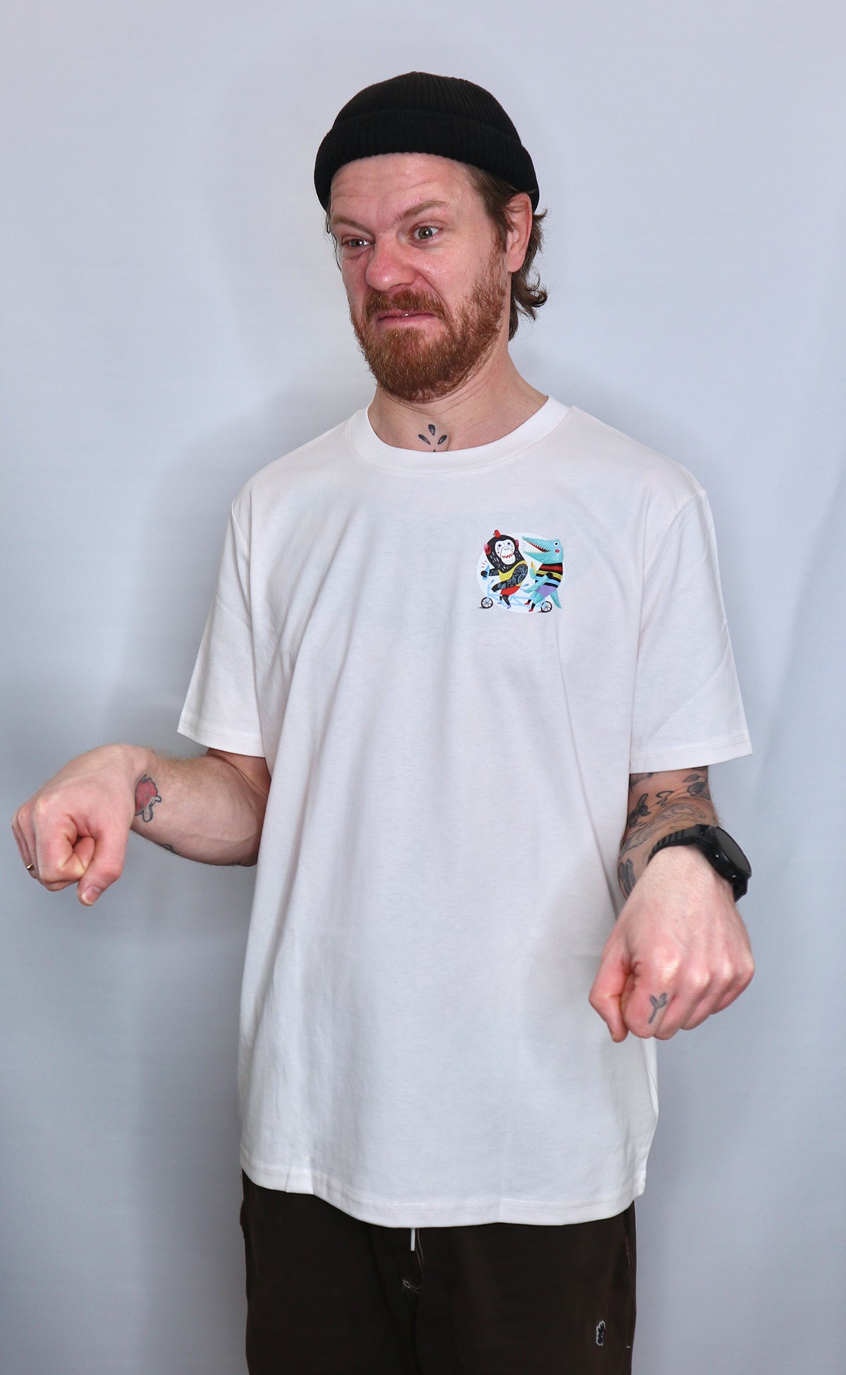 "MIT OHNE"  T-Shirt